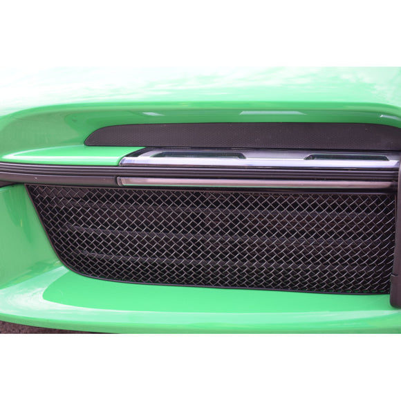 Zunsport Porsche Carrera 992 Turbo / S - Outer Grille Set - Black Finish