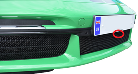 Zunsport Porsche Carrera 992 Turbo / S Full Grille Set - Black Finish