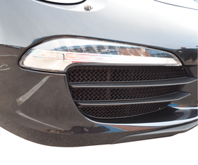Zunsport Porsche 991 Carrera C2S - Outer Grille Set (Without Parking Sensors) - Black Finish