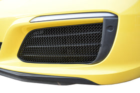 Zunsport Porsche Carrera 991.2 - Outer Grille Set - Black finish
