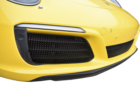 Zunsport Porsche Carrera 991.2 Front Grille Set - Black finish