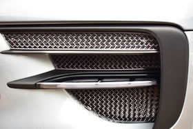 Zunsport Porsche Macan GTS Facelift - Outer Grille Set - Silver Finish
