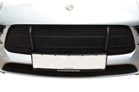Zunsport Porsche Macan GTS Facelift Front Grille Set - Black finish