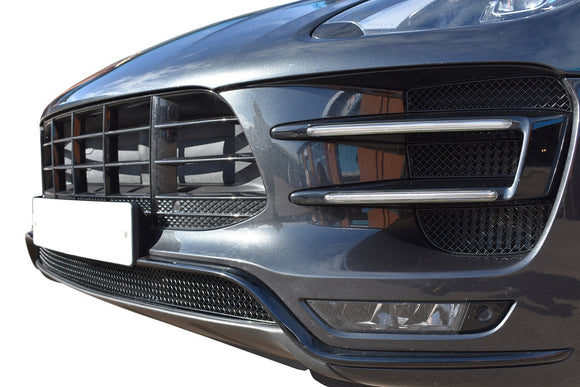 Zunsport Porsche Macan Turbo Front Grille Set - Black finish