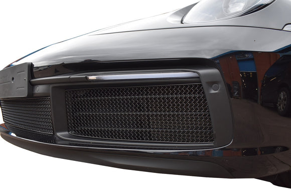 Zunsport Porsche Carrera 992 (C2,C2S,C4,C4S) Front Grille Set - Black Finish