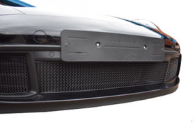 Zunsport Porsche Carrera 992 (C2,C2S,C4,C4S) Front Grille Set - Black Finish - 0