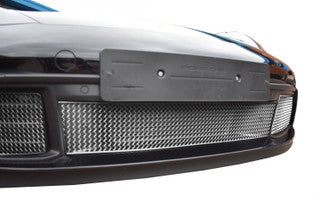 Zunsport Porsche Carrera 992 (C2,C2S,C4,C4S) Front Grille Set - Silver Finish