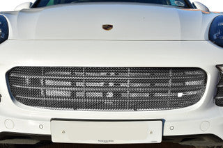 Zunsport Porsche Cayenne 958.2 Facelift Front Grille Set - Silver finish