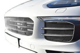 Zunsport Porsche Cayenne 958.2 Facelift Front Grille Set - Silver finish