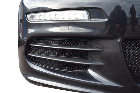 Zunsport Porsche Panamera 970 Facelift - Outer Grille Set - Black Finish