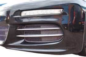 Zunsport Porsche Panamera 970 Facelift Front Grille Set - Silver Finish - 0