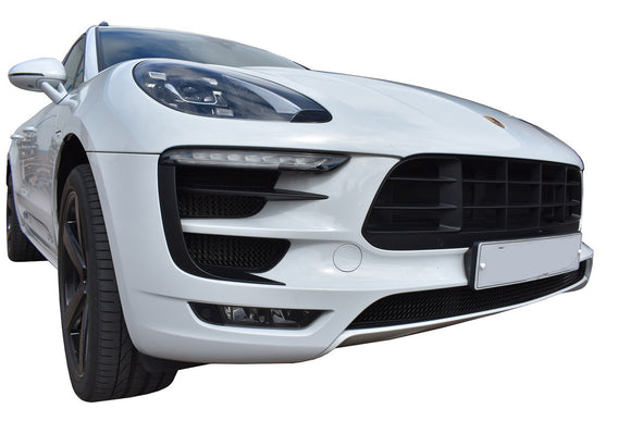 Zunsport Porsche Macan GTS Front Grille Set - Black Finish