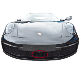 Zunsport Porsche Carrera 992 (C2,C2S,C4,C4S) Front Grille Set - Black Finish