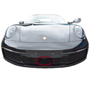 Zunsport Porsche Carrera 992 (C2,C2S,C4,C4S) - Centre Grille with Front Driving Camera - Black Finish-1