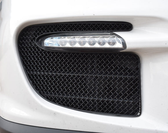 Zunsport Porsche Carrera 997 GT2 - Outer Grille Set - Black Finish