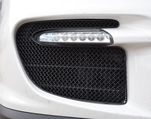 Zunsport Porsche Carrera 997 GT2 - Front Grille Set - Black Finish