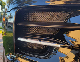 Zunsport Porsche Macan Base 19-21 - Outer Grille Set - Black Finish