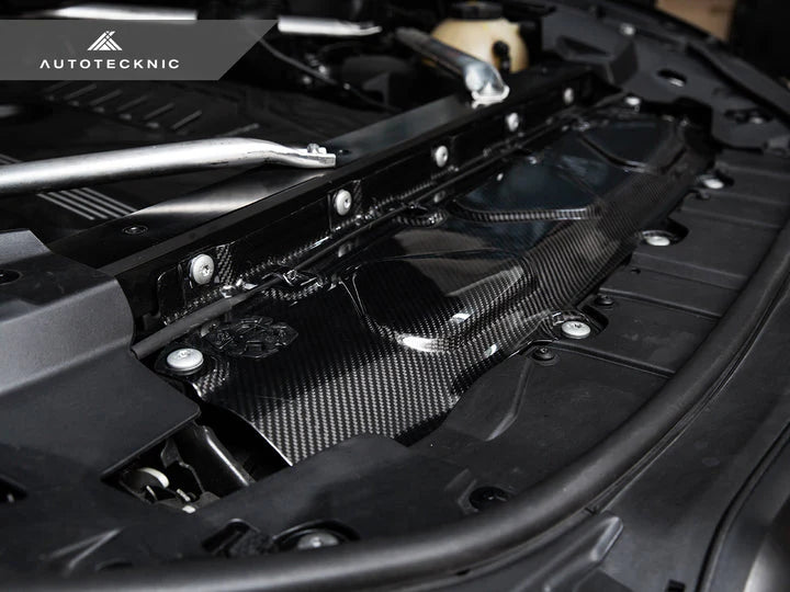 AutoTecknic F95 X5M / F96 X6M / G09 XM Dry Carbon Fiber Cooling Shroud