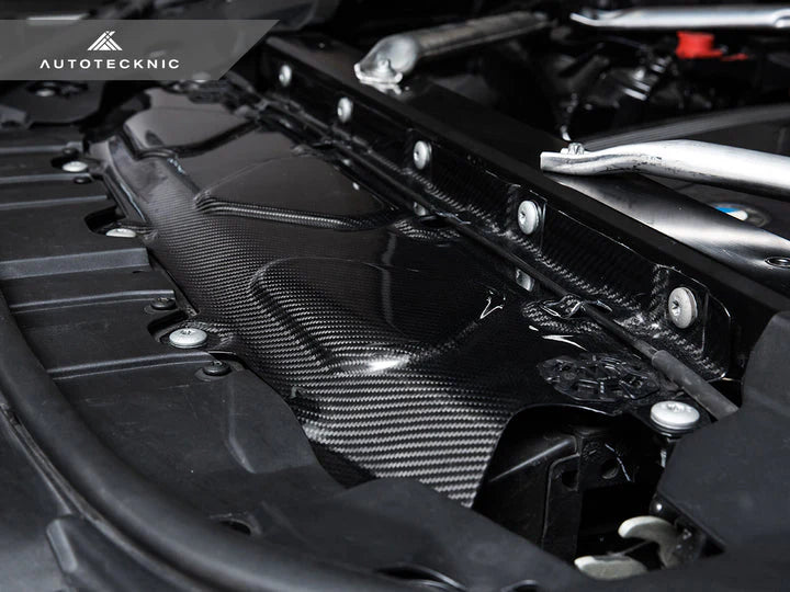 AutoTecknic F95 X5M / F96 X6M / G09 XM Dry Carbon Fiber Cooling Shroud
