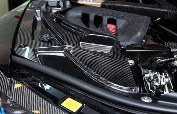 AutoTecknic Dry Carbon V2 Engine Bay Trim Set - BMW - G80 M3 | G82/ G83 M4 | ATK-BM-0388-DCM-V2 - 0