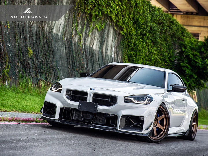 AutoTecknic G87 M2 Dry Carbon Podium Front Lip Set