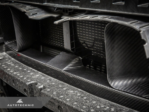 AutoTecknic G8X M3 / M4 Dry Carbon Front Bumper Crash Foam Cover