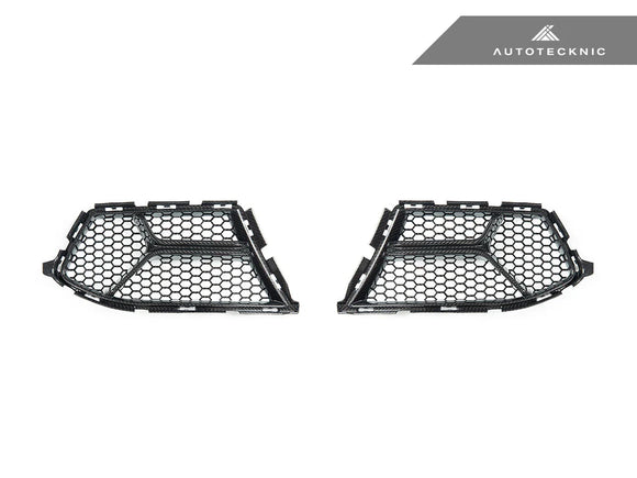 AutoTecknic G8X M3 / M4 Dry Carbon Corsa Front Bumper Lower Vent Set