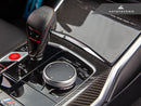AutoTecknic G8X M / F9X M8 Dry Carbon Gear Selector Cover-6