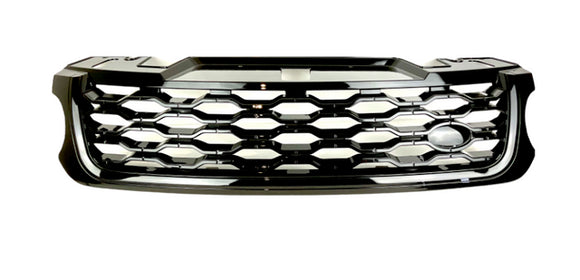 Zunsport Range Rover Sport L494 NEW Style Upgrade Honeycomb Gloss Black Front Grille ZRR009