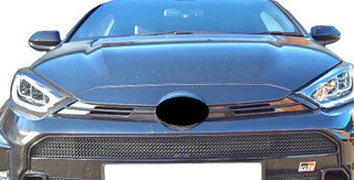 Zunsport Toyota GR Yaris Front Grille Set Silver Finish