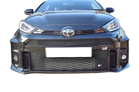 Zunsport Toyota GR Yaris Front Grille Set Silver Finish