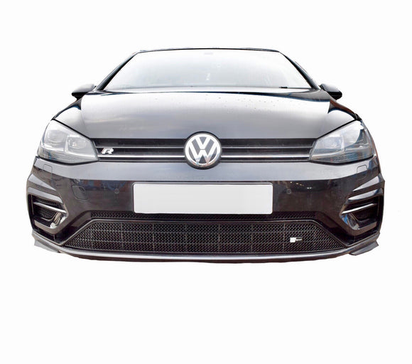 Zunsport VW Golf R MK7.5 Front Grille Set Silver Finish