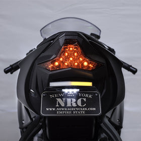 New Rage Cycles 2024 Kawasaki ZX-6R Fender Eliminator Kit Tucked w/Load EQ