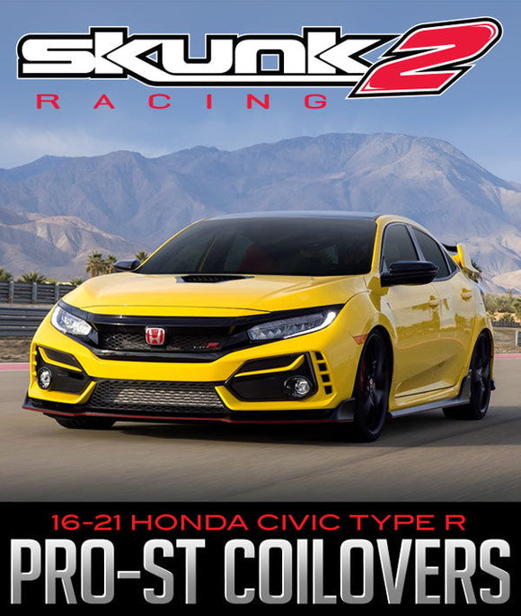 SKUNK2 RACING PRO-ST COILOVERS: 2016–2021 HONDA CIVIC TYPE R