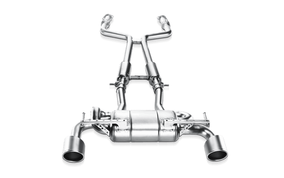 Akrapovic 09-17 Nissan 370Z Evolution Line Cat Back (SS) (Req. Tips)