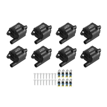 MSD Coils. Black.GM LS Series (LS-2/7). 8-Pk