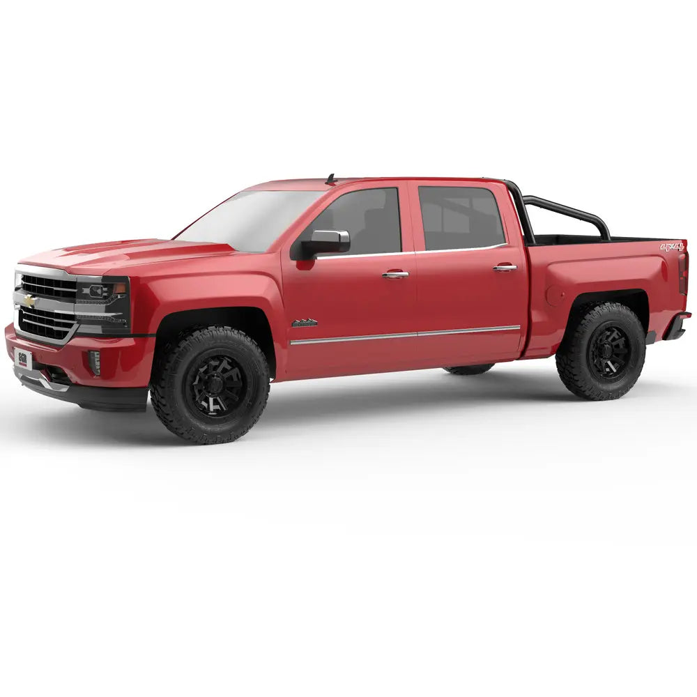 EGR 14-19 Chevrolet Silverado 1500 Black Powder Coat S-Series Sports Bar - 0