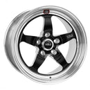 Weld S71 18x10 / 5x4.75 BP / 7.1in. BS Black Wheel (High Pad) - Non-Beadlock-1