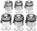 Mahle OE Cummins B 5.9L 17.1:1 CR Vin C Eng ETH Piston With Rings Set (Set of 6)-1