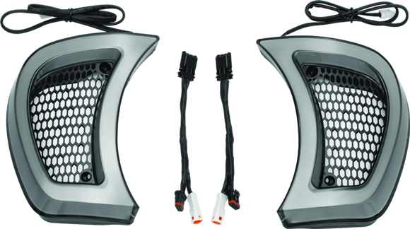 Kuryakyn Tracer Headlight Vent Accents Road Glide
