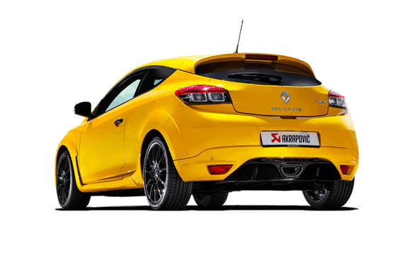 Akrapovic 10-16 Renault Megane Coupe RS Evolution Line Cat Back (Titanium) w/ Carbon Tips