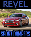 REVEL TOURING SPORTS DAMPERS: 2014–2017 INFINITI Q50-2