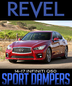REVEL TOURING SPORTS DAMPERS: 2014–2017 INFINITI Q50 - 0