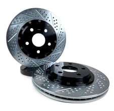 BAER BRAKES EradiSpeed+ Rr 16-24 Camaro Fits 2016-24 Chevy Camaro LT, LS w/JL9 Package and LT1, LT-1LE w/J55 Package