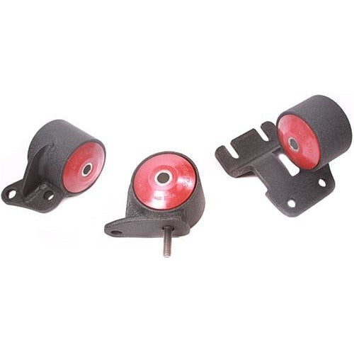Innovative 90-93 Integra B-Series Black Steel Mounts 60A Bushings (Auto Trans Hydro)