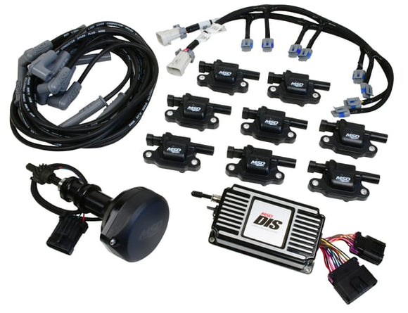 MSD DIS Kit S/Block Ford. 289-302. Black