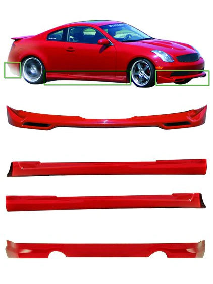 STILLEN 2003-2007 INFINITI G35 COUPE 4-PIECE BODY KIT