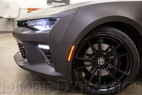 Diode Dynamics 16-24 Chevrolet Camaro LED Sidemarkers Smoked (set) - 0