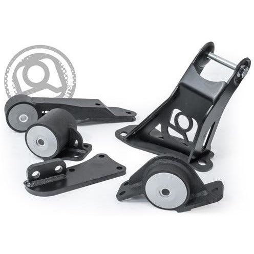 Innovative 00-07 Honda Insight K-Series Black Steel Mounts 75A Bushings (Auto to Manual)