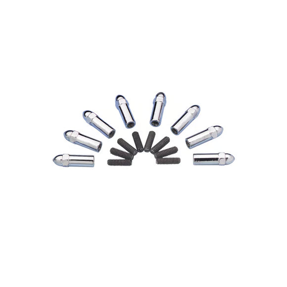 Mr. Gasket Valve Cover Nuts & Studs - Acorn Style Fits 1955-1986 Chevrolet 262-400 Gen I Small Block